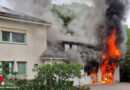 Nö: Brennende Autos in Garage in Pottendorf → Feuerwehr verhindert Übergreifen auf Wohnräume! 