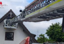 Bayern: Drehleiter-Einsatz für Oachkatzl in Not in Bayern