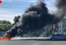 D: E-Microcar in Moers in Flammen aufgegangen