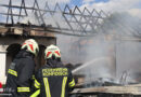 Bgld: Wirtschaftsgebäudebrand in Badersdorf → 8 Wehren im Löscheinsatz