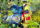 D: Realistische Verkehrsunfallübung der Feuerwehren Sage und Huntlosen