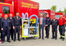 D: Landratsamt Bodenseekreis übergibt 9 neue Hochwasser-Pumpen mit Zubehör als Rollwagen-Set