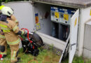 Sbg: Stromausfall in Pfarrwerfen und Umgebung durch Brand einer Trafostation