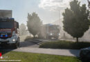 Oö: Autobrand in Tiefgarage in Traun