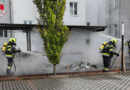 Stmk: Mehrere Müllcontainer standen in Knittelfeld in Vollbrand