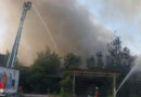 D: Großbrand auf ehemaligem Schlachthofgelände in Erfurt