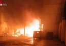 Sbg: Brand in Lagerhalle → Großeinsatz in Hallein