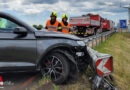 Nö: Unfall sorgt für Verkehrschaos auf der S5 und schwierigen Einsatz