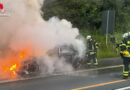D: Brennender Pkw auf der BAB A45 → fehlende und wieder verschließende Rettungsgasse bei Dortmund