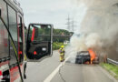 D: Pkw-Brand im Dreieck A 31 bei Bottrop