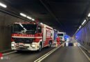 Schweiz: Lenker kann Autobrand im Gotthard-Tunnel selber löschen