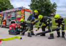 Bayern: Dreifachpremiere am Hochberg -Junge Mannschaft meistert das Leistungsabzeichen mit dem neuen Fahrzeug am neuen Feuerwehrhaus
