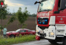 Nö: Bergung eines Ford Mustang in Schwechat