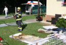Oö: Vier Verletzte bei Brand in einem Einfamilienhaus in Edt bei Lambach