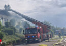 D: Leergutautomat brennt in Calw → Einkaufsmarkt evakuiert, LUF-Einsatz