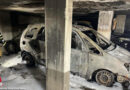 D: Mann konnte Autobrand in Tiefgarage nicht mehr löschen