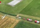 Schweiz: Notlandung eines Kleinflugzeuges in Getreidefeld in Grenchen