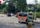 D: Schwerverletzter Radfahrer nach Verkehrsunfall – Rettungshubschrauber im Einsatz