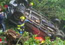 Stmk: Schwierige Rettung bei Autoabsturz mit drei Schwerverletzten in Pöls