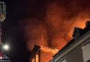 D: Vollbrand eines Dachstuhls in Recklinghausen