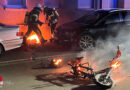 D: Motorroller in Hagen angezündet