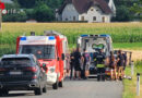 Nö: Radfahrer aus Straßengraben gerettet