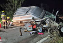 Stmk: Kleinbus bei Unfall auf Murtal-Begleitstraße in zwei Teile gerissen