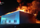 D: Vollbrand eines Hallenkomplexes im Industriegebiet von Bocholt