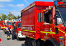 D: Feuerwehren aus Bonn, Düsseldorf, Leverkusen, Königswinter und Ratingen auf dem Weg zu Waldbrandeinsatz in Spanien