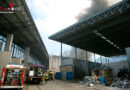 Vbg: Brand bei Recyclingbetrieb in Götzis → Entwarnung für Bevölkerung