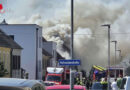 Nö: Dachstuhlband in Hainburg fordert zahlreiche Einsatzkräfte