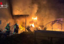 Ktn: Wohnhaus-Anbau in Moosburg in Vollbrand