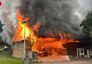 Schweiz: Scheune in Niederhasli in Flammen → rund 250.000 Franken Schaden