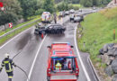 Stmk: Drei Pkw in Unfall auf B 78 in Obdach involviert