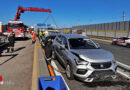 Nö: Auffahrunfall mit sechs Autos auf der A1 im Baustellenbereich von St. Pölten