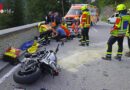 Bayern: 21-jähriger Motorradfahrer stößt am Wachterl mit ausparkendem Auto zusammen und wird schwer verletzt