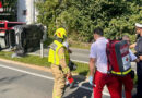Tirol: Pkw nach Überschlag bei Reith bei Kitzbühel in Seitenlage