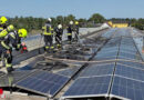 Nö: Brand einer PV-Anlage auf einem Gewerbeobjekt in Steinabrückl