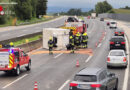 Nö: Reisebus verliert auf A 1 den Anhänger → Zwei Leichtverletzte bei Folgeunfall