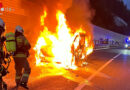 Sbg: Feuerwehr Zederhaus gleich an einem Tag bei Fahrzeugbrand auf A 10 im Einsatz
