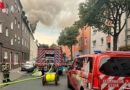 D: Kellerbrand in Essen-Altendorf – Menschenrettung über Drehleitern