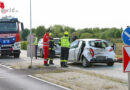 Oö: Personenrettung nach Auffahrunfall mit drei beteiligten Autos