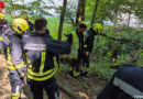 Nö: Radfahrerin zwei Meter in Bachbett bei Donau gestürzt