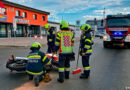 Stmk: Verkehrsunfall zwischen Motorrad und Pkw in Knittelfeld