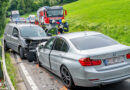 Oö: Nach Überholen eines Traktors auf B 120 in Gegenverkehr geprallt