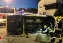 Nö: Feuerwehr in Kematen an der Ybbs rettete zwei Personen aus Kleinbus