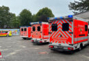 D: Unklarer Geruch in Sporthalle Gronau führt zu Großeinsatz → 18 Personen klagen über gesundheitliche Beschwerden