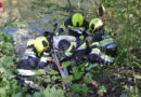 Stmk: Motorradsturz auf der B 23 → eine verletzte Person, Motorrad über Böschung geschleudert