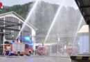 Stmk: Industriebrand bei 3S in Wartberg als Thema der Abschnittsübung