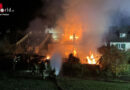 Schweiz: Brennendes Haus und Feuer auf angrenzenden Dächern → ein Todesopfer in Hallau